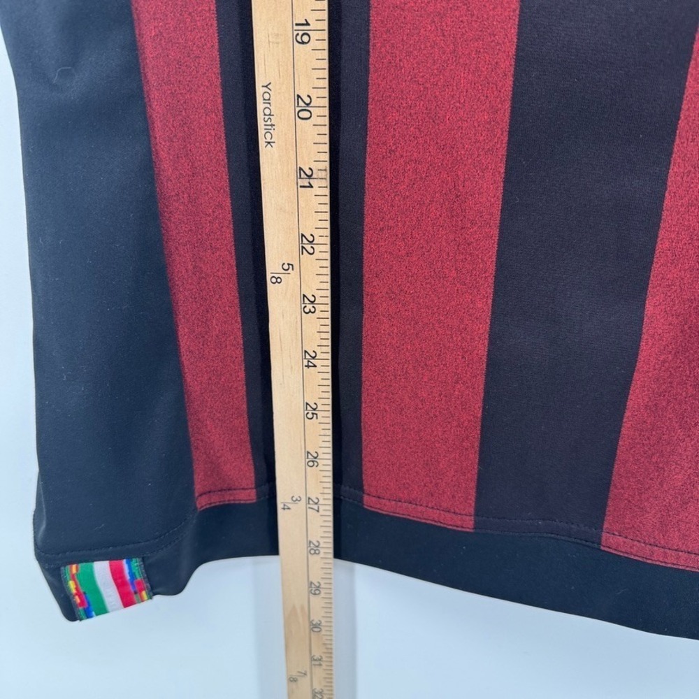 adidas AC Milan Fly Emirates ClimaCool Soccer Jersey Red Black Size M (US) - Picture 8 of 12